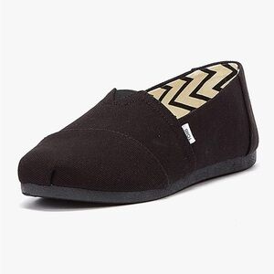 TOMS Black Slip-On Shoes